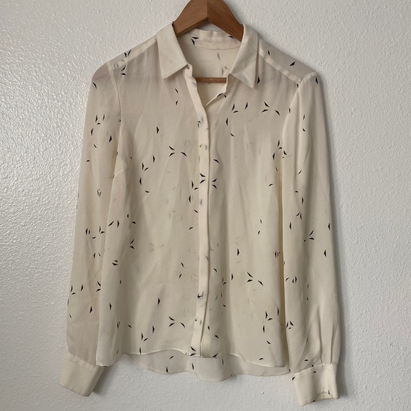 100% Silk Button Up by A.L.C. XS - Picture 1 of 8